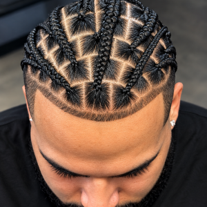 intricate cornrows at windsor mill