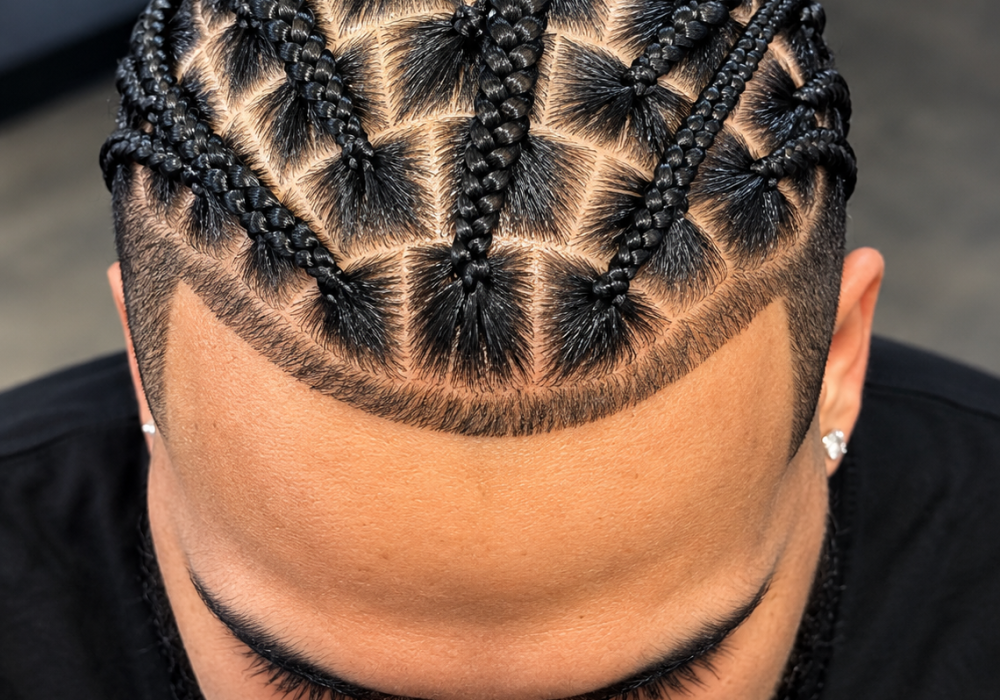 intricate cornrows at windsor mill